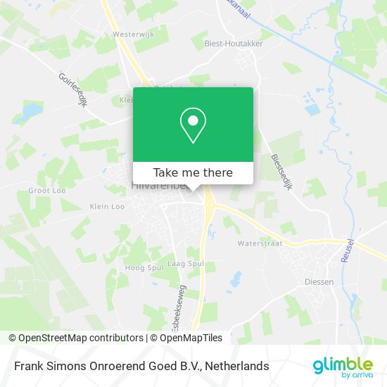 Frank Simons Onroerend Goed B.V. map