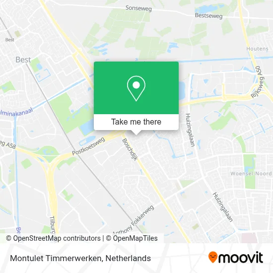 Montulet Timmerwerken map