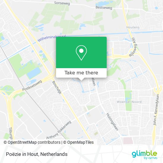 Poëzie in Hout map