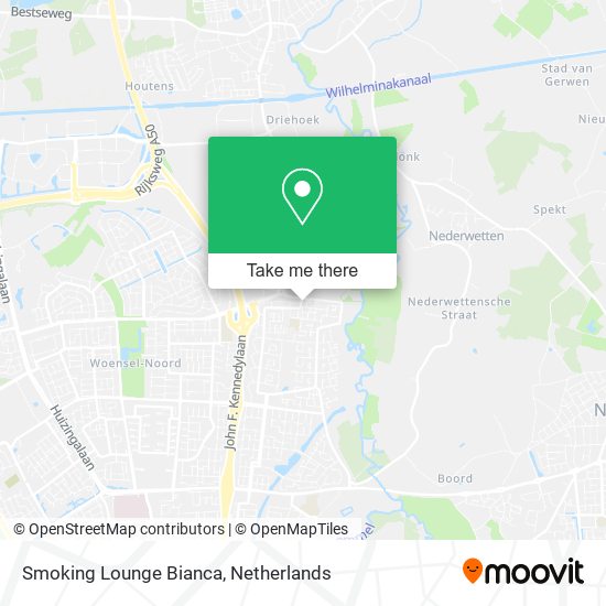 Smoking Lounge Bianca map