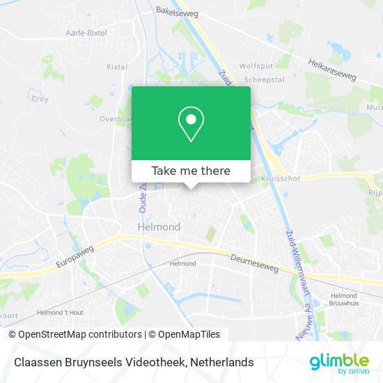 Claassen Bruynseels Videotheek map