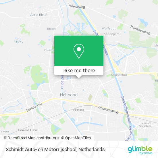 Schmidt Auto- en Motorrijschool Karte