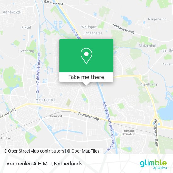 Vermeulen A H M J map