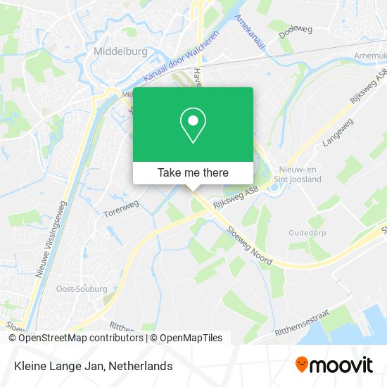 Kleine Lange Jan map