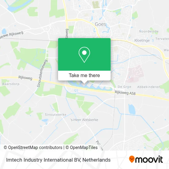 Imtech Industry International BV map