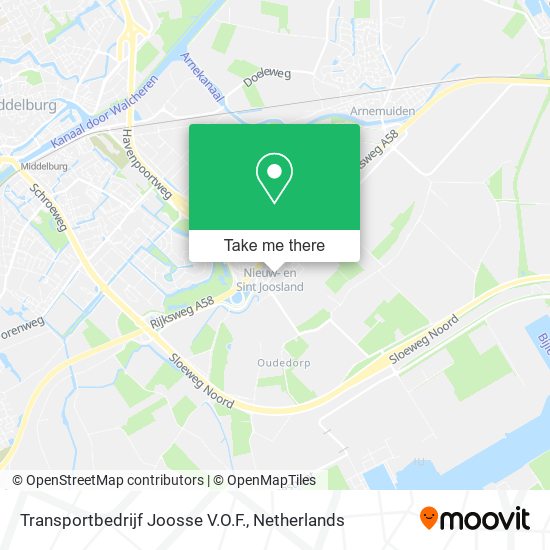 Transportbedrijf Joosse V.O.F. Karte