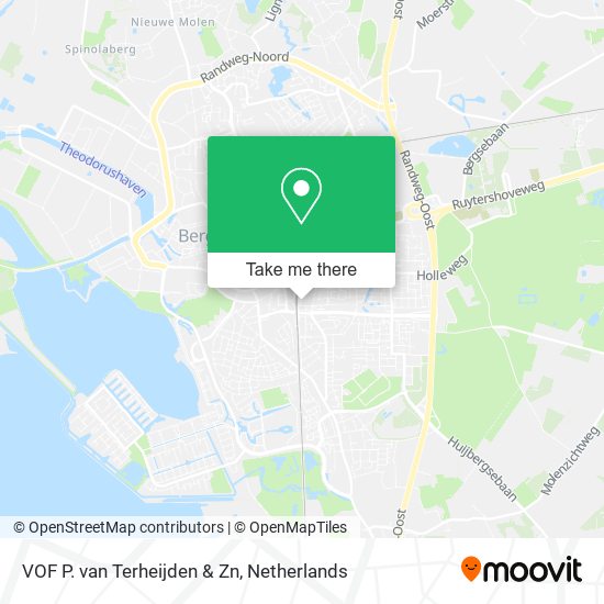 VOF P. van Terheijden & Zn map