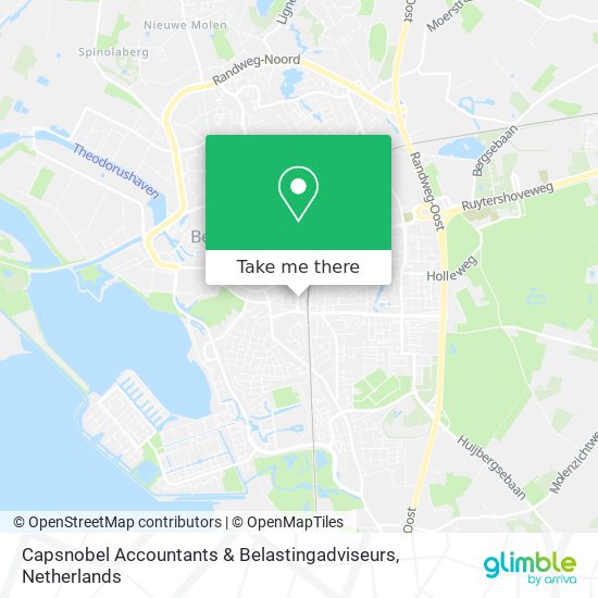 Capsnobel Accountants & Belastingadviseurs map