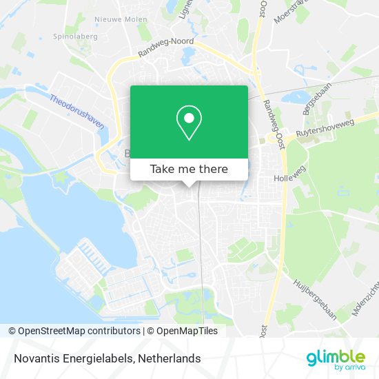 Novantis Energielabels map
