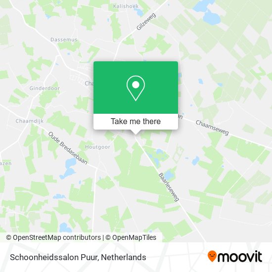 Schoonheidssalon Puur map