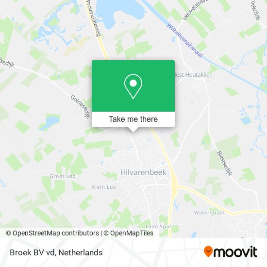 Broek BV vd map