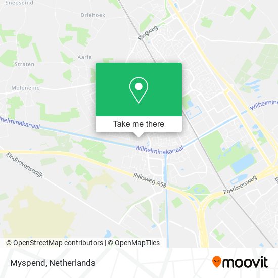 Myspend map