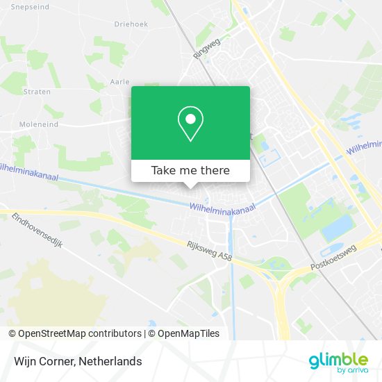 Wijn Corner map