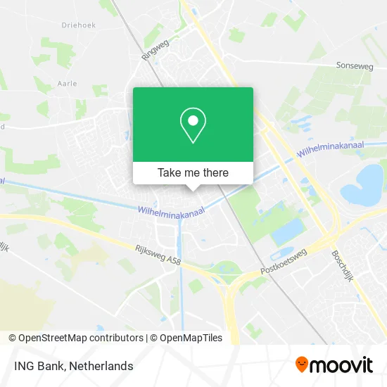 ING Bank map