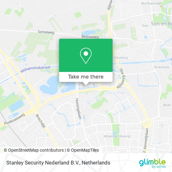 Stanley Security Nederland B.V. map