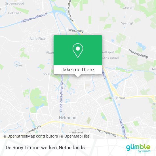 De Rooy Timmerwerken map