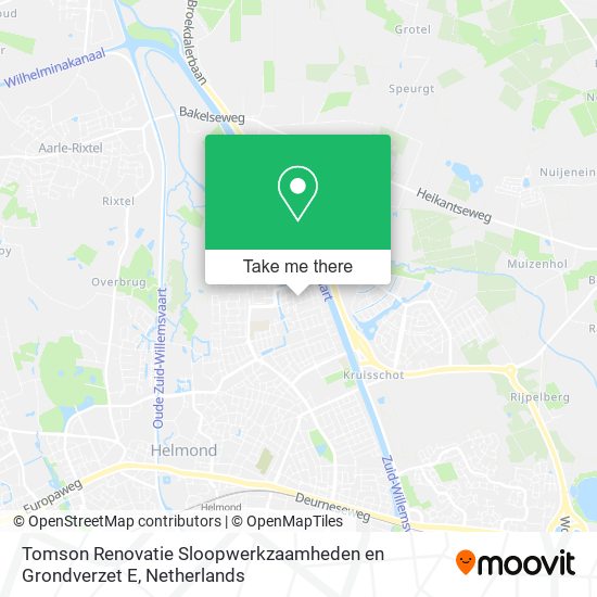 Tomson Renovatie Sloopwerkzaamheden en Grondverzet E map