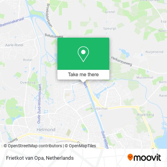 Frietkot van Opa map