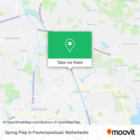 Spring Piep in Peuterspeelzaal Karte