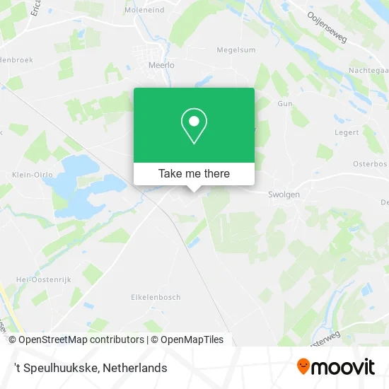't Speulhuukske map