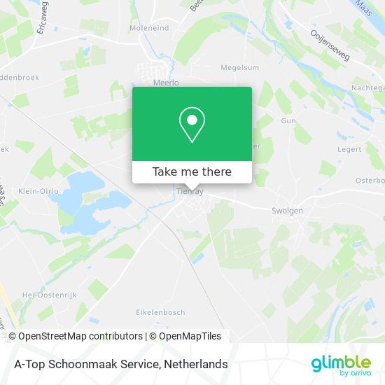 A-Top Schoonmaak Service Karte