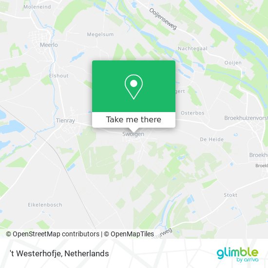 't Westerhofje Karte