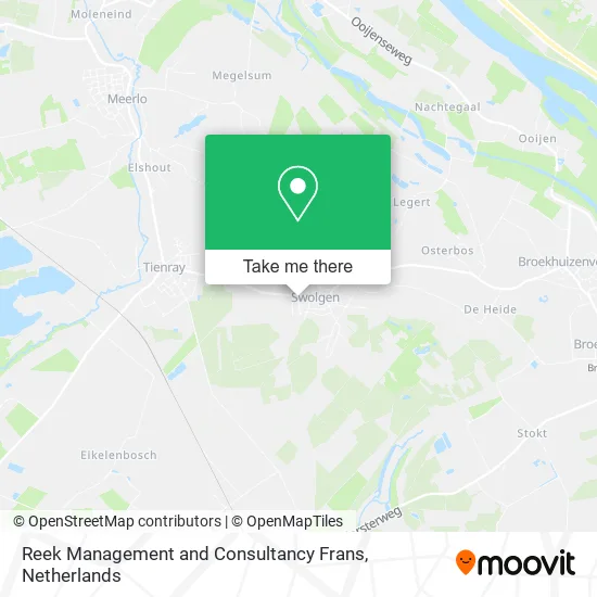 Reek Management and Consultancy Frans map
