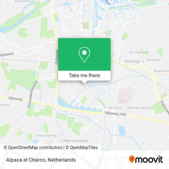 Alpaca el Charco map