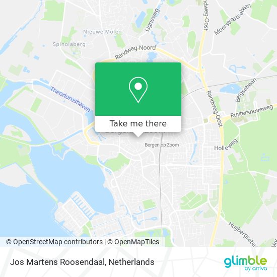 Jos Martens Roosendaal Karte
