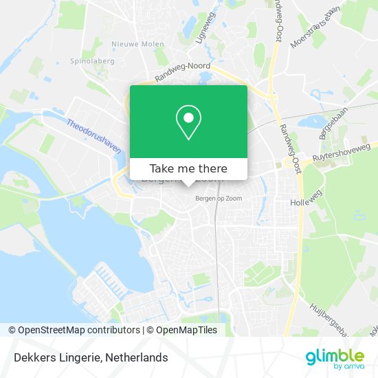 Dekkers Lingerie map