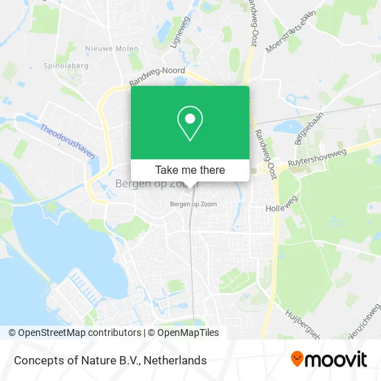 Concepts of Nature B.V. map