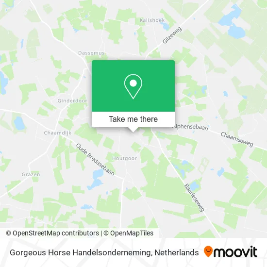 Gorgeous Horse Handelsonderneming map