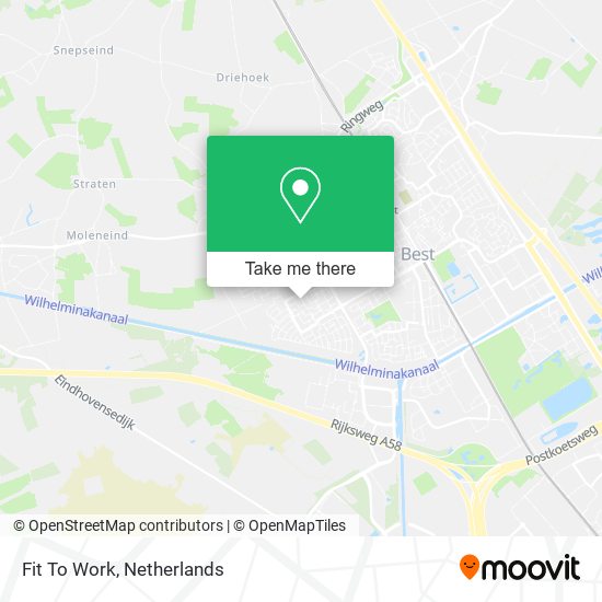 Fit To Work map