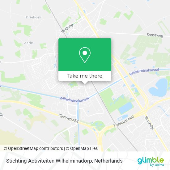 Stichting Activiteiten Wilhelminadorp Karte