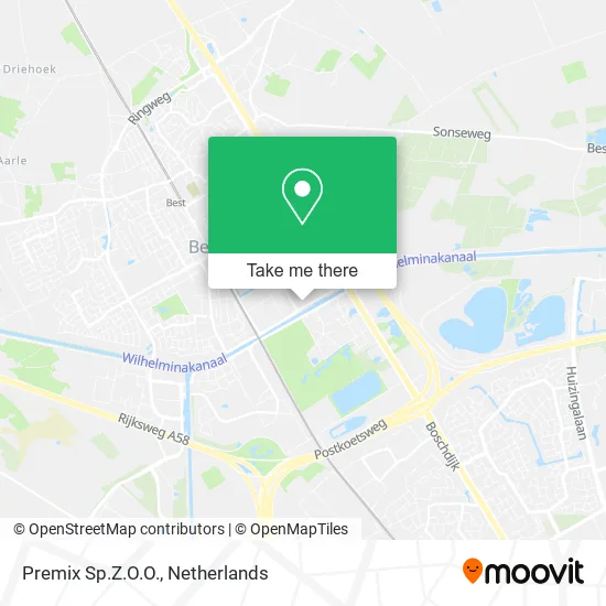 Premix Sp.Z.O.O. map