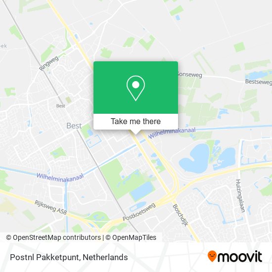 Postnl Pakketpunt Karte