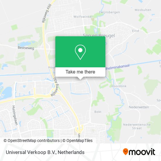 Universal Verkoop B.V. map