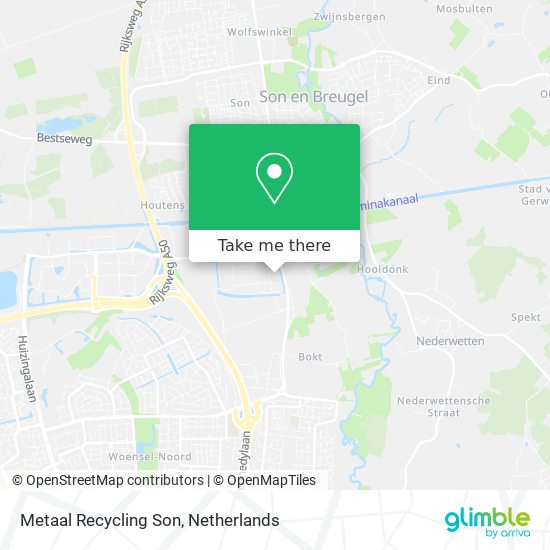 Metaal Recycling Son Karte
