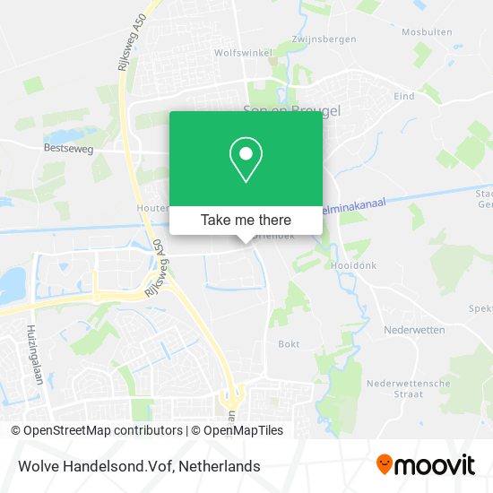 Wolve Handelsond.Vof map