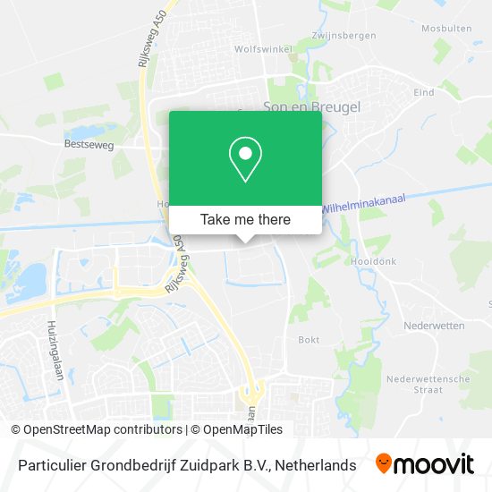 Particulier Grondbedrijf Zuidpark B.V. map