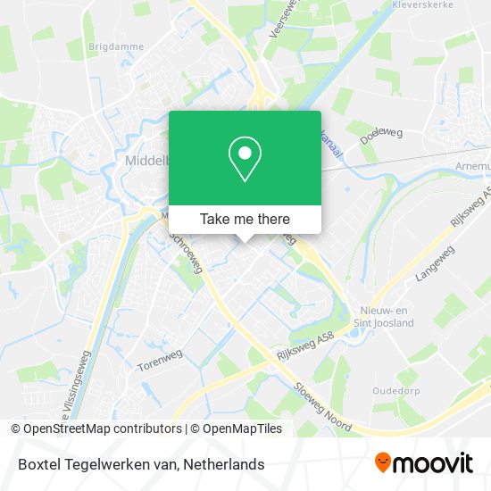 Boxtel Tegelwerken van map