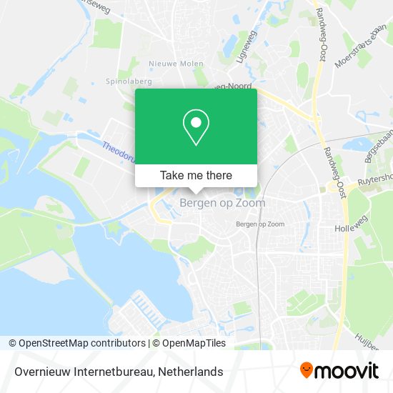 Overnieuw Internetbureau map