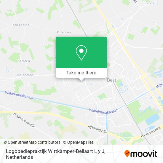 Logopediepraktijk Wittkämper-Bellaart L y J map