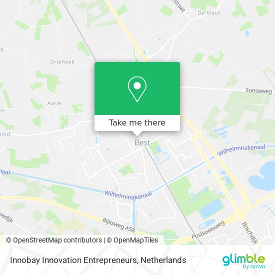 Innobay Innovation Entrepreneurs map