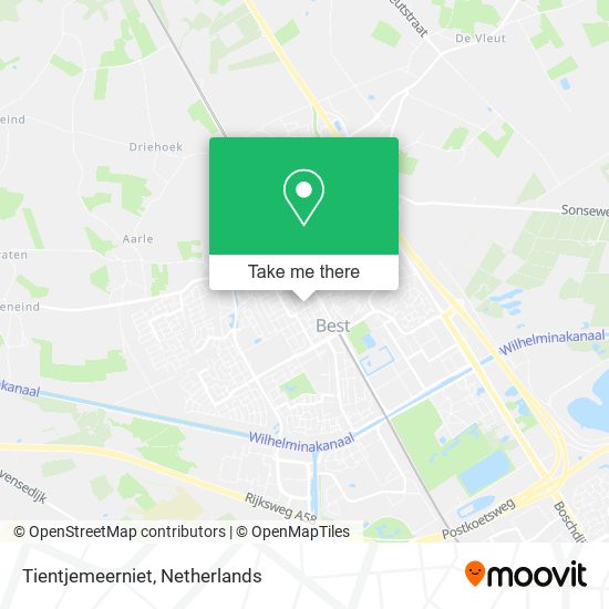 Tientjemeerniet map