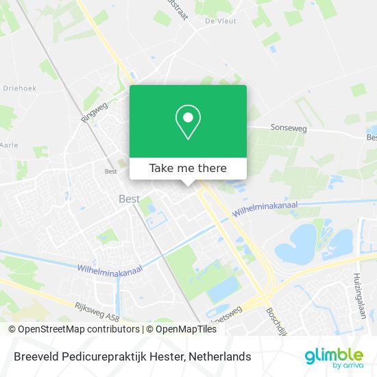 Breeveld Pedicurepraktijk Hester map