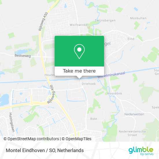 Montel Eindhoven / SO map