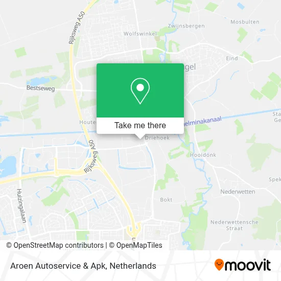 Aroen Autoservice & Apk map