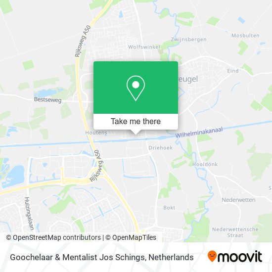 Goochelaar & Mentalist Jos Schings map