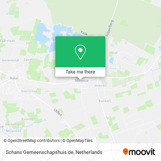 Schans Gemeenschapshuis de map